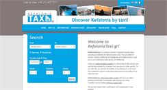 Desktop Screenshot of kefaloniataxi.gr